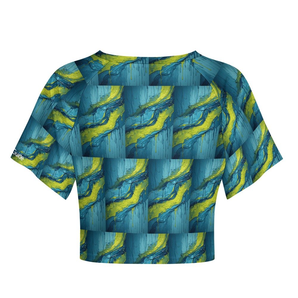 The "Unfolding...takes...time..." Companion Cropped Tee - Image 3