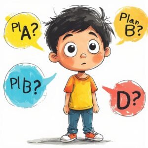 A boy is confused about what he really wants