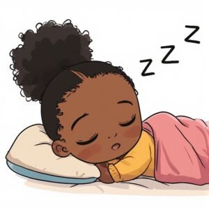 A well-needed sleep for a little person